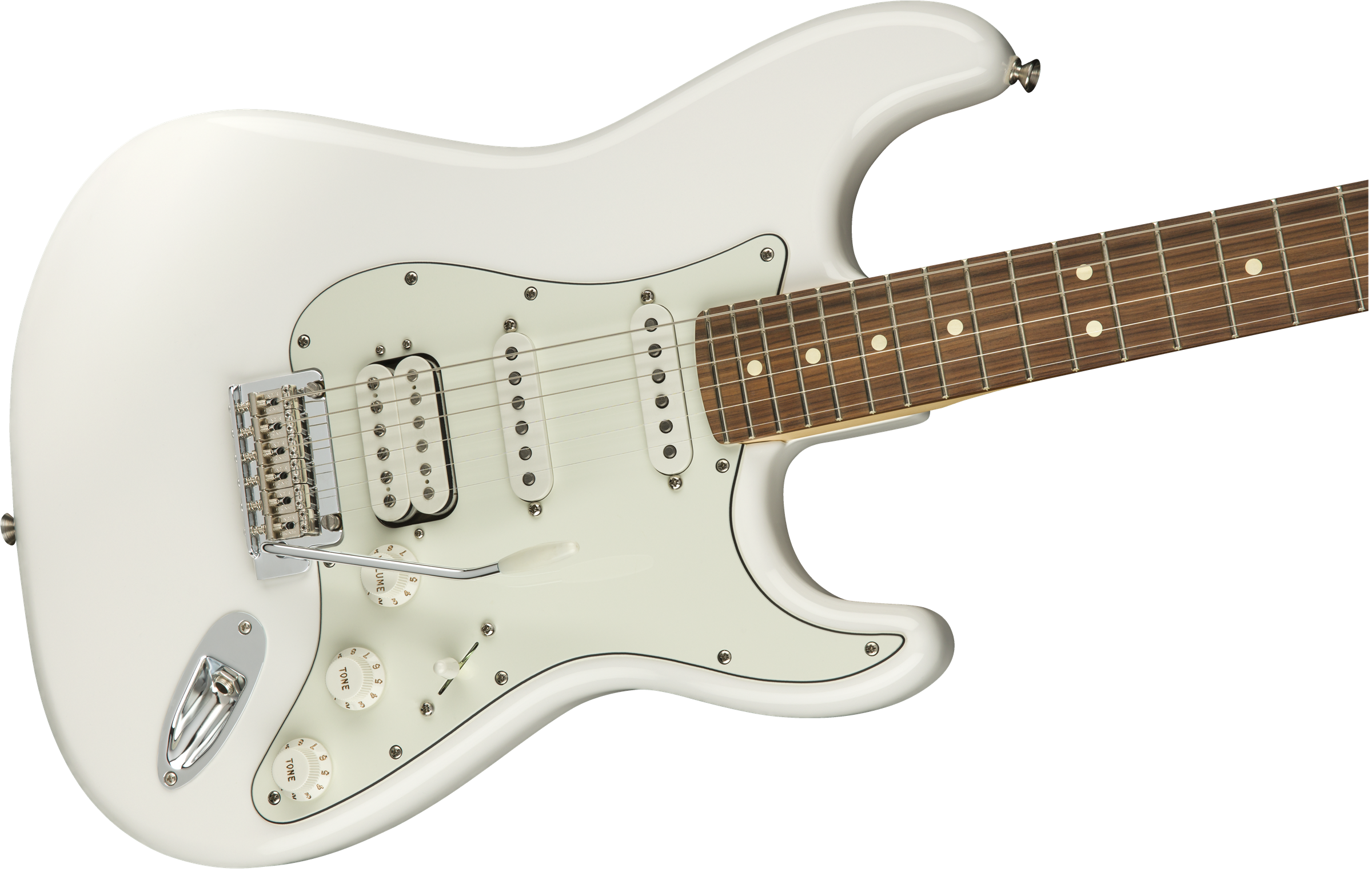 Fender Player Series Stratocaster®, HSS, Pau Ferro Fingerboard (Polar White) - Electric Guitar 電結他