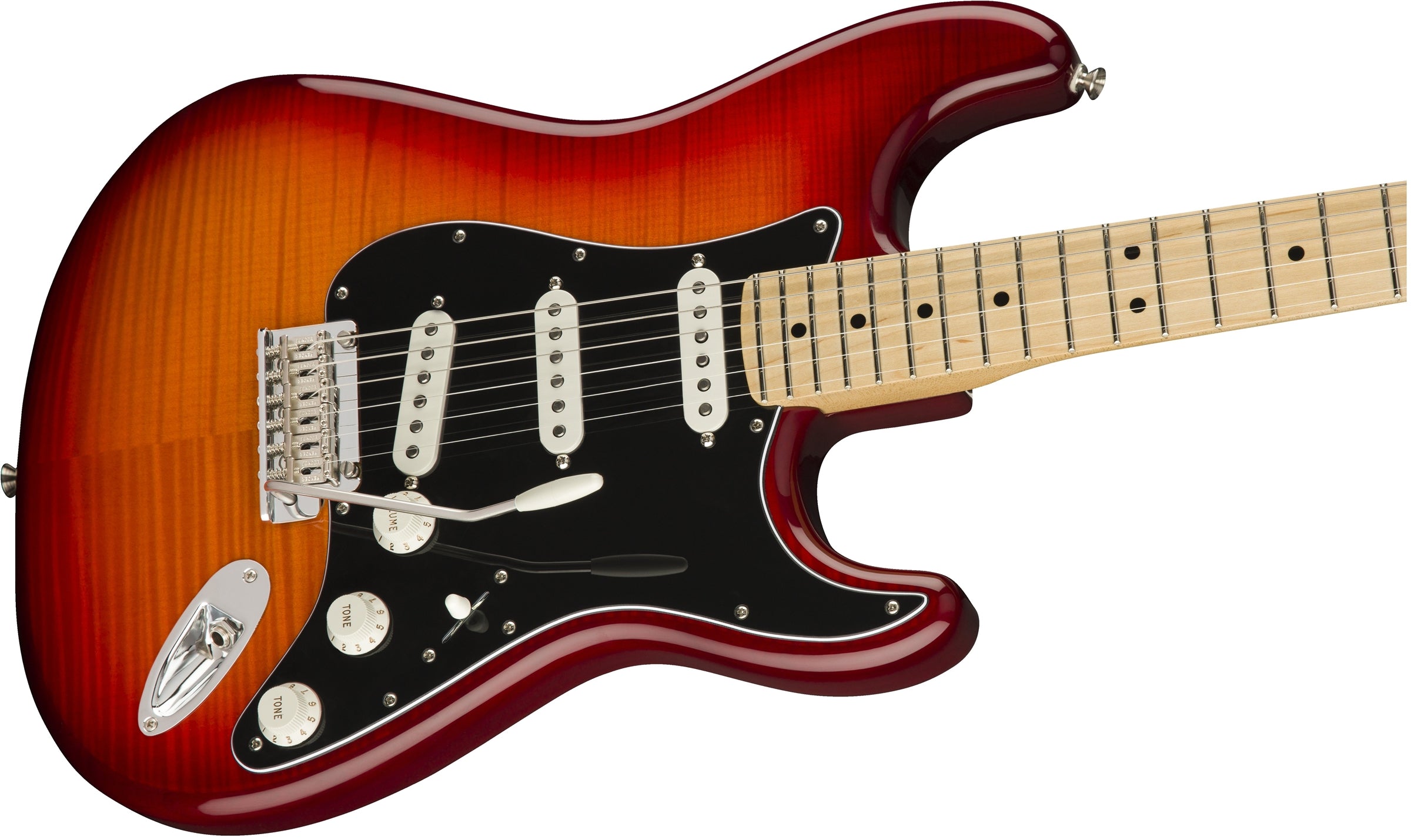 Fender Player Stratocaster® Plus Top, Maple Fingerboard, Aged Cherry Burst - Electric Guitar 電結他
