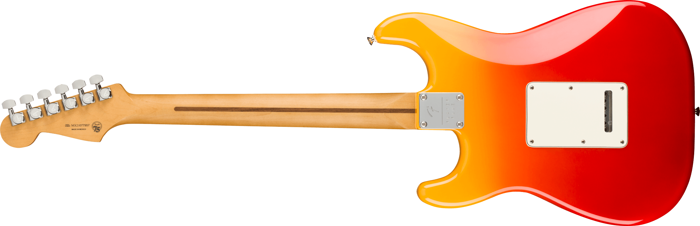 Fender Player Plus Stratocaster®, Maple Fingerboard, Tequila Sunrise