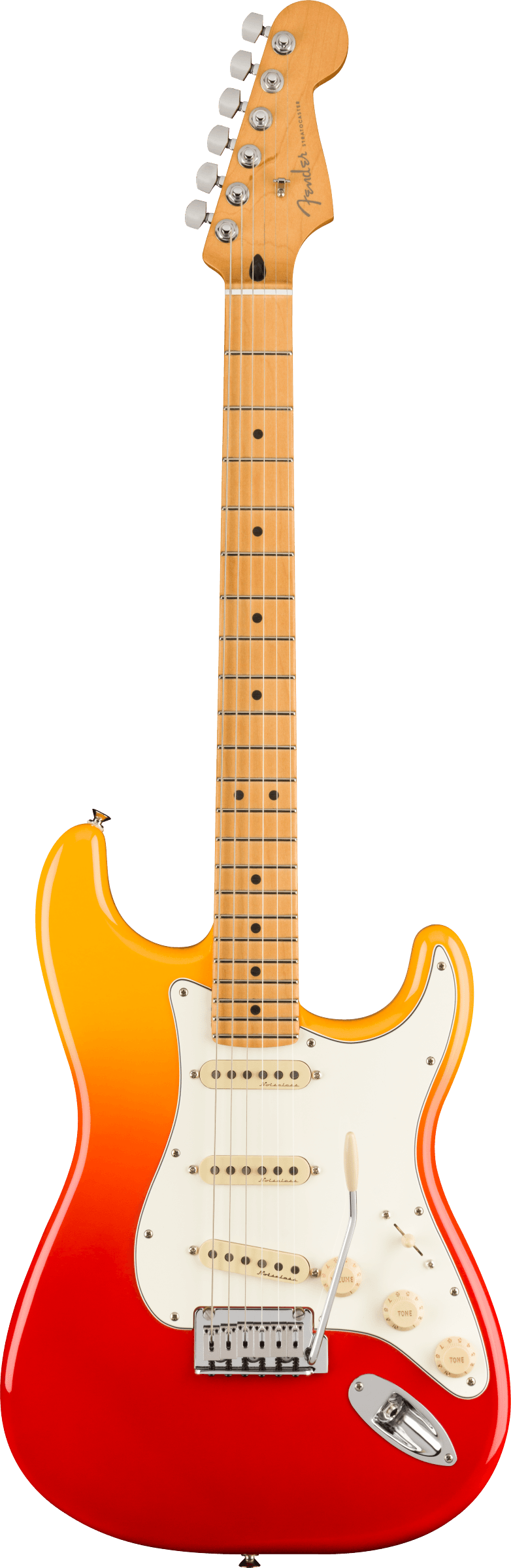 Fender Player Plus Stratocaster®, Maple Fingerboard, Tequila Sunrise