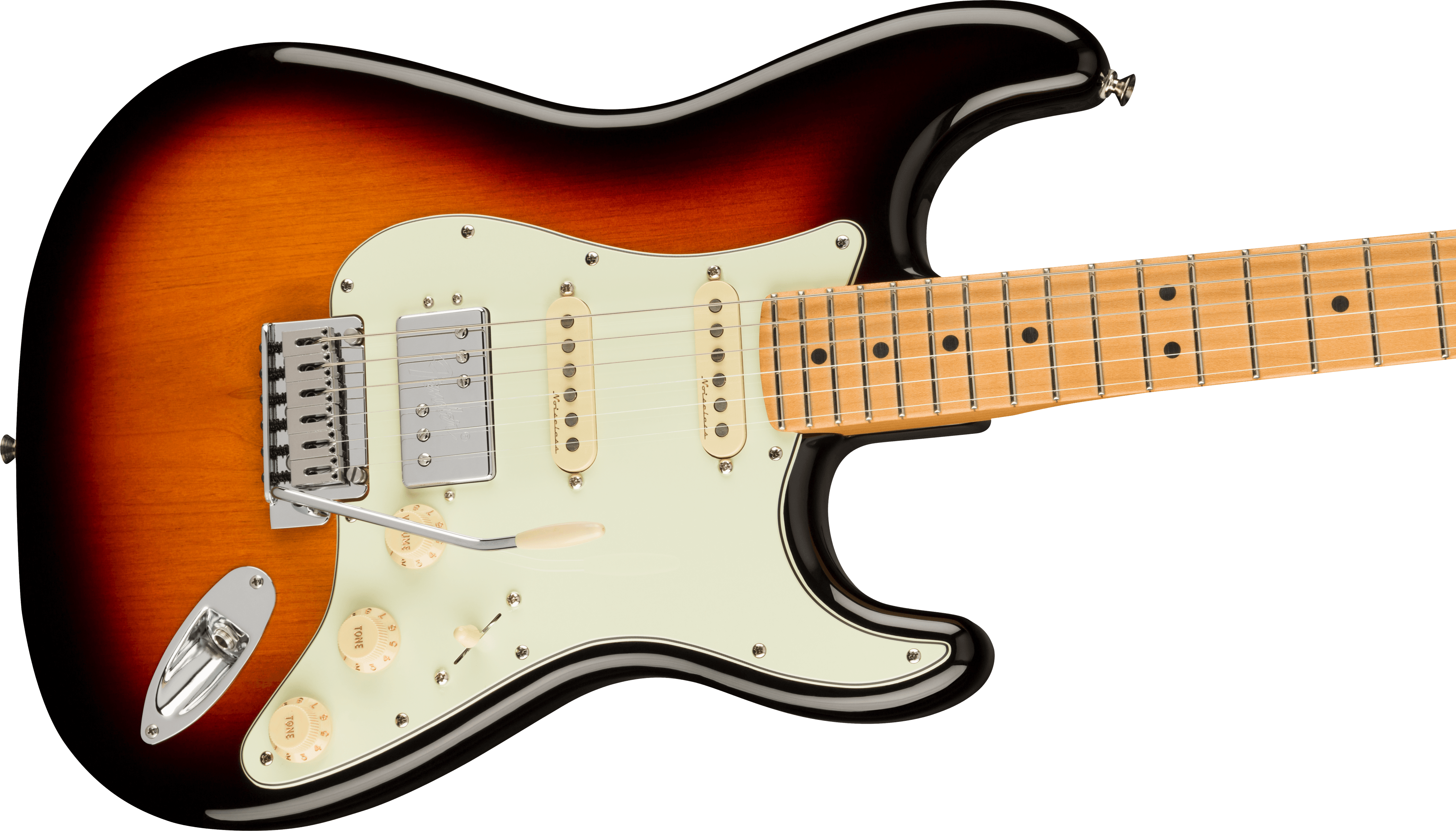 Fender Player Plus Stratocaster® HSS, Maple Fingerboard, 3-Color Sunburst