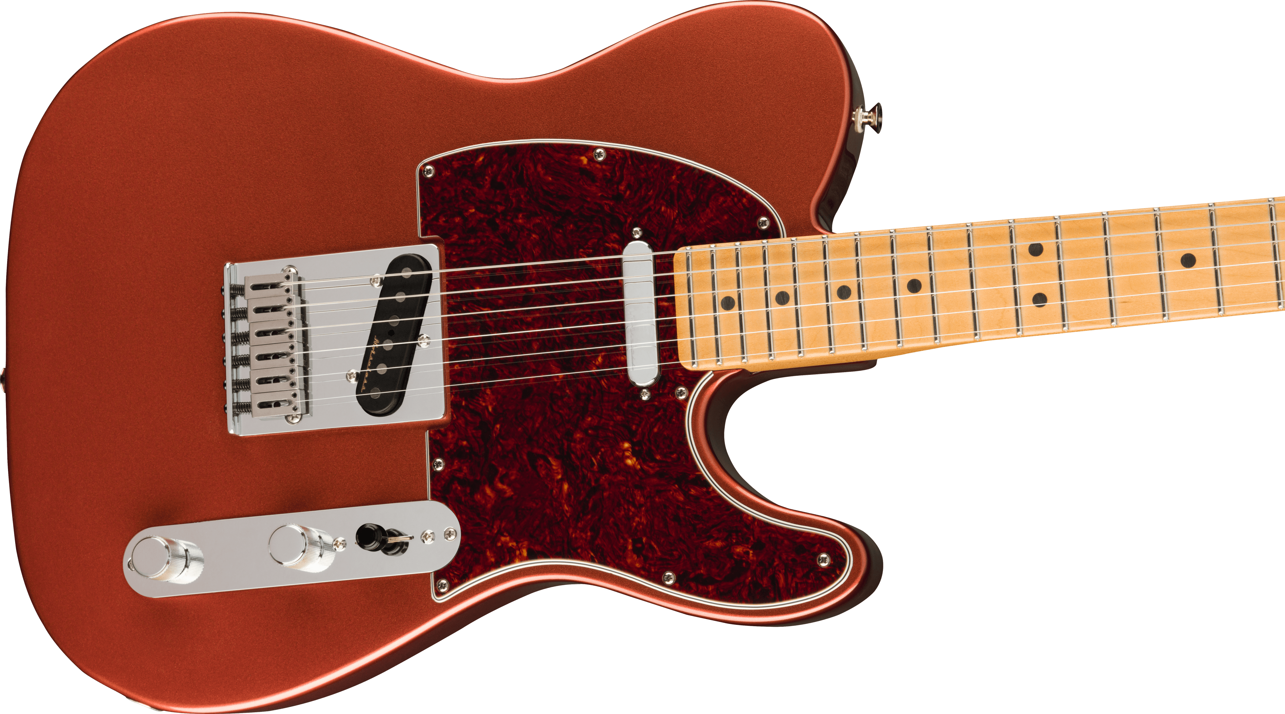 Fender Player Plus Telecaster®, Maple Fingerboard, Aged Candy Apple Red