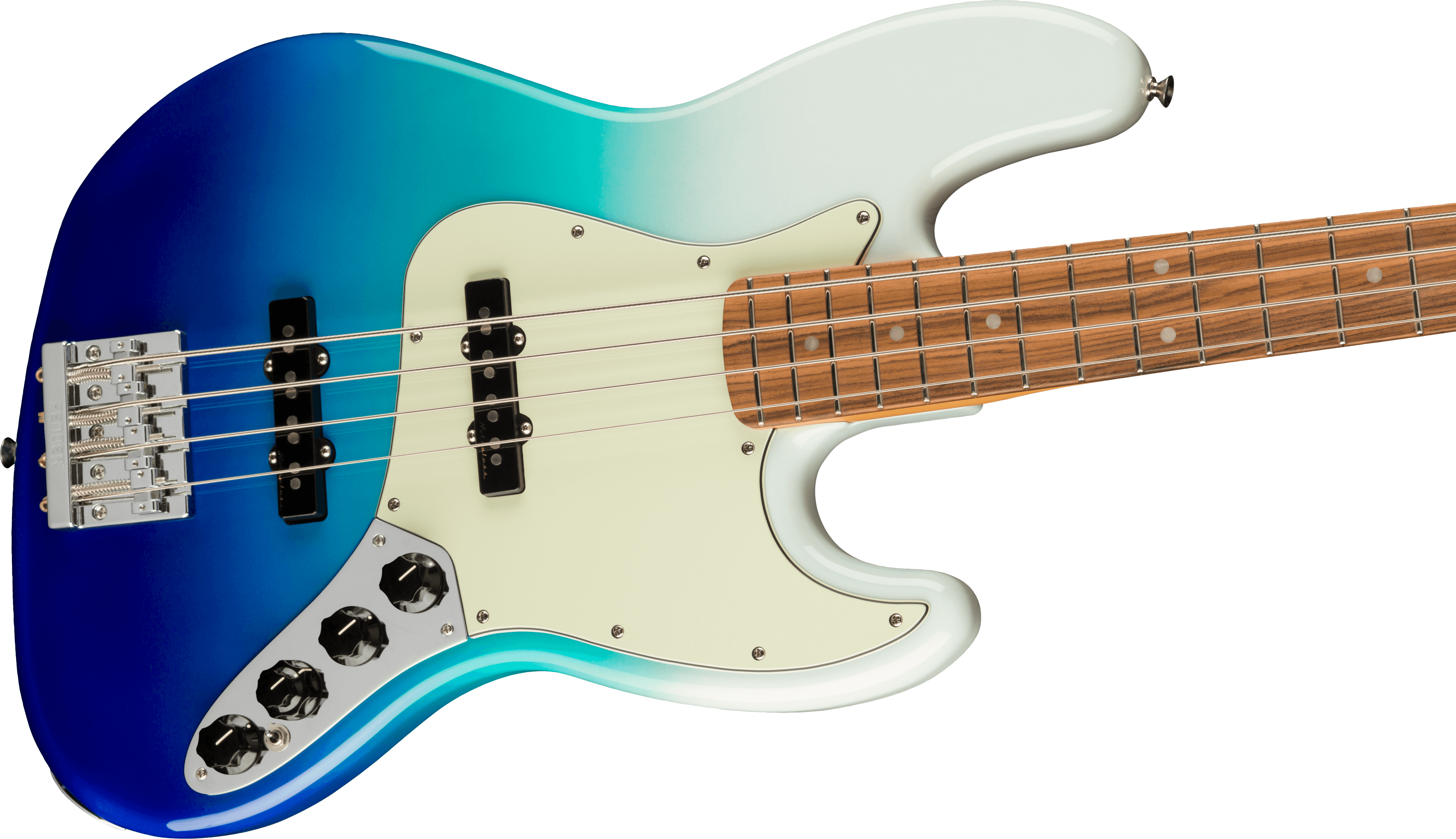 Fender Player Plus Jazz Bass®, Pau Ferro Fingerboard, Belair Blue