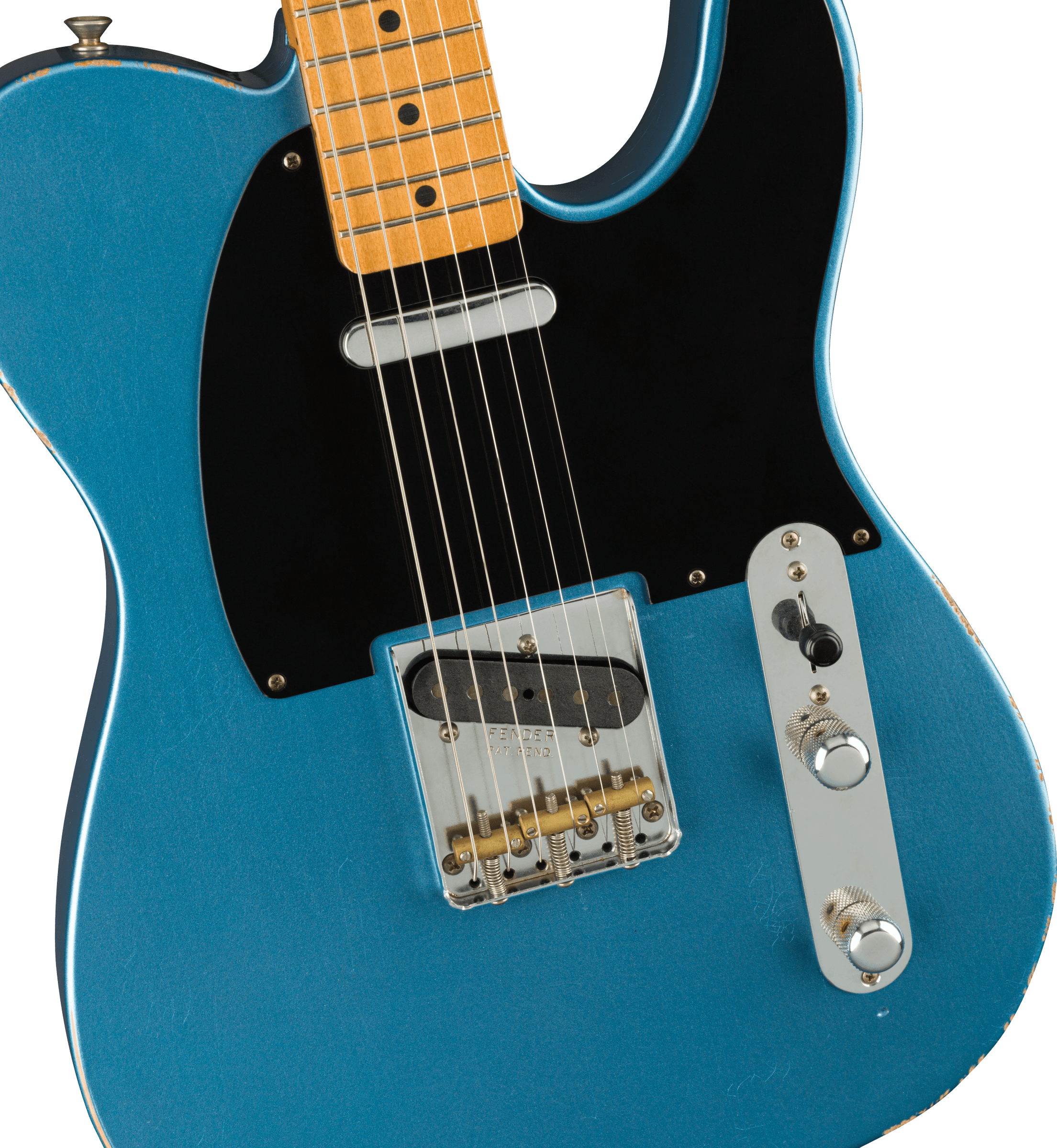 Fender Vintera Road Worn® '50s Telecaster®, Maple Fingerboard, Lake Placid Blue