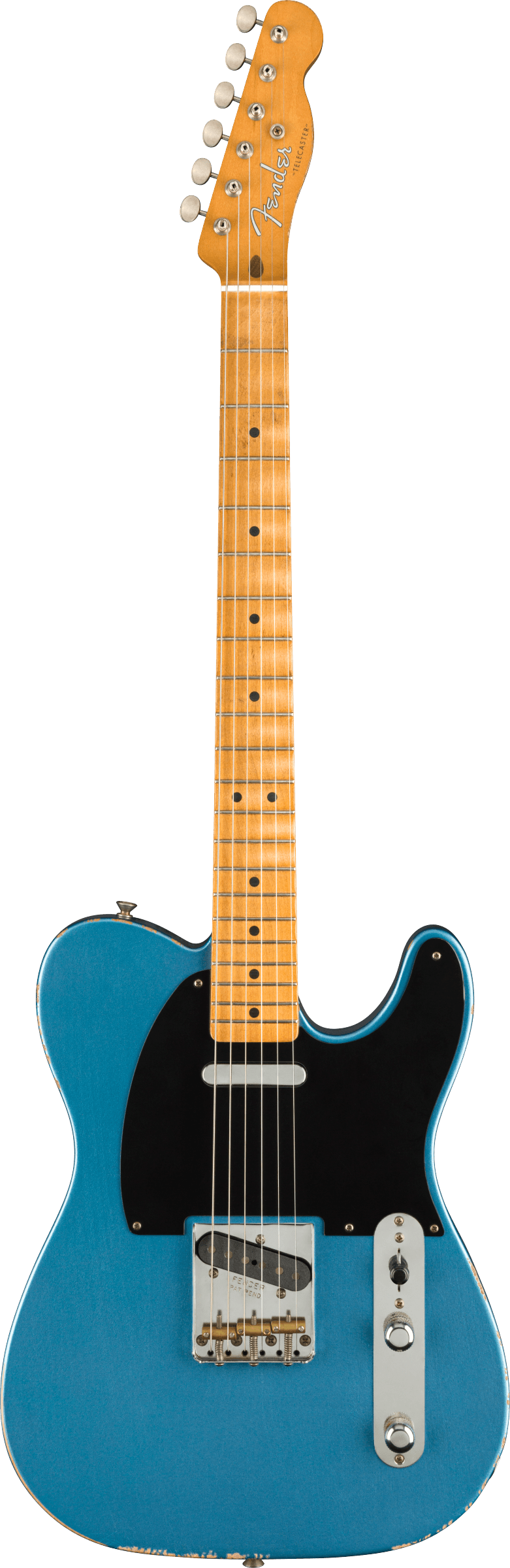 Fender Vintera Road Worn® '50s Telecaster®, Maple Fingerboard, Lake Placid Blue