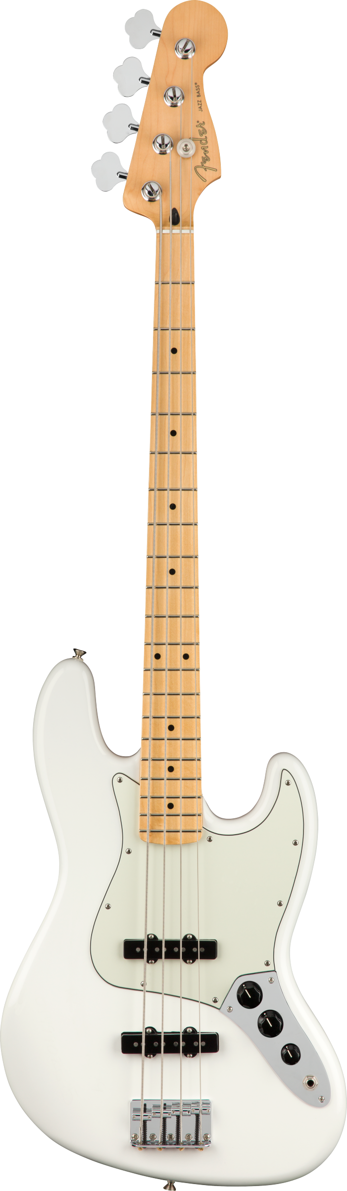 Fender Player Jazz Bass®, Maple Fingerboard, Polar White — Tom Lee