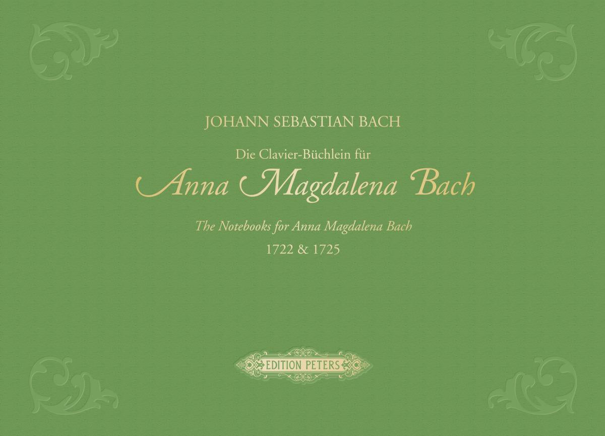 (預售產品 Pre-order) The Notebooks for Anna Magdalena Bach (Piano/Vocal) 巴哈