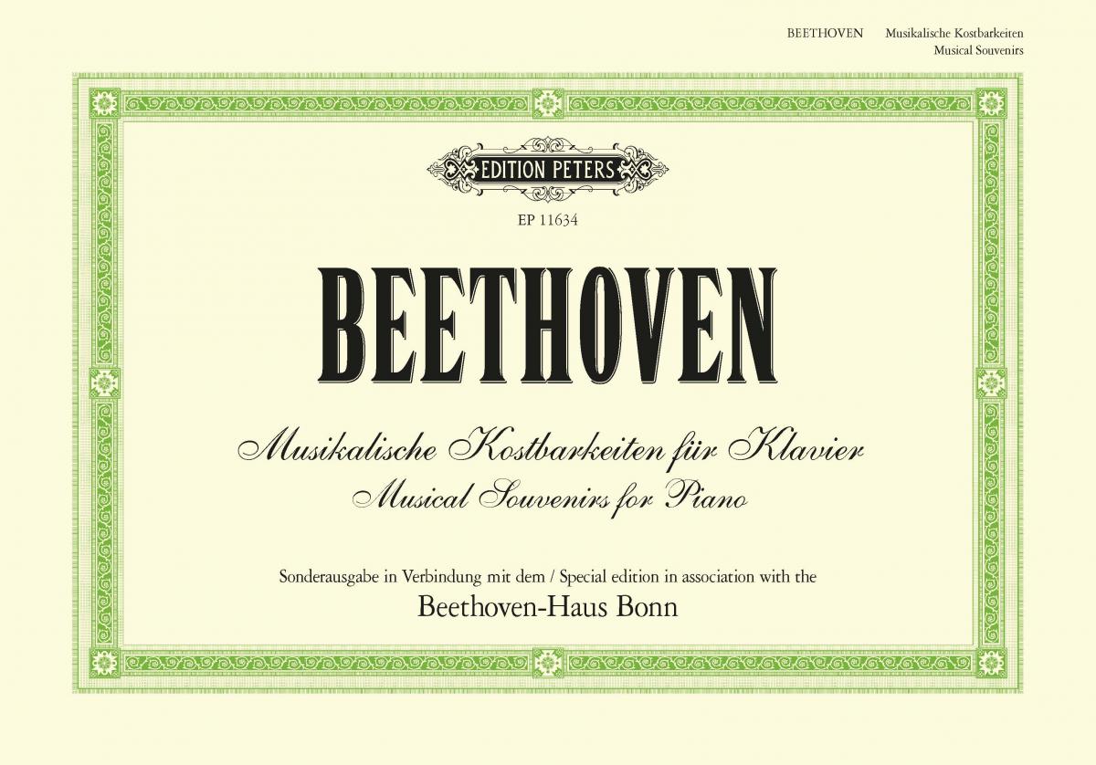 Beethoven Musical Souvenirs for Piano 貝多芬