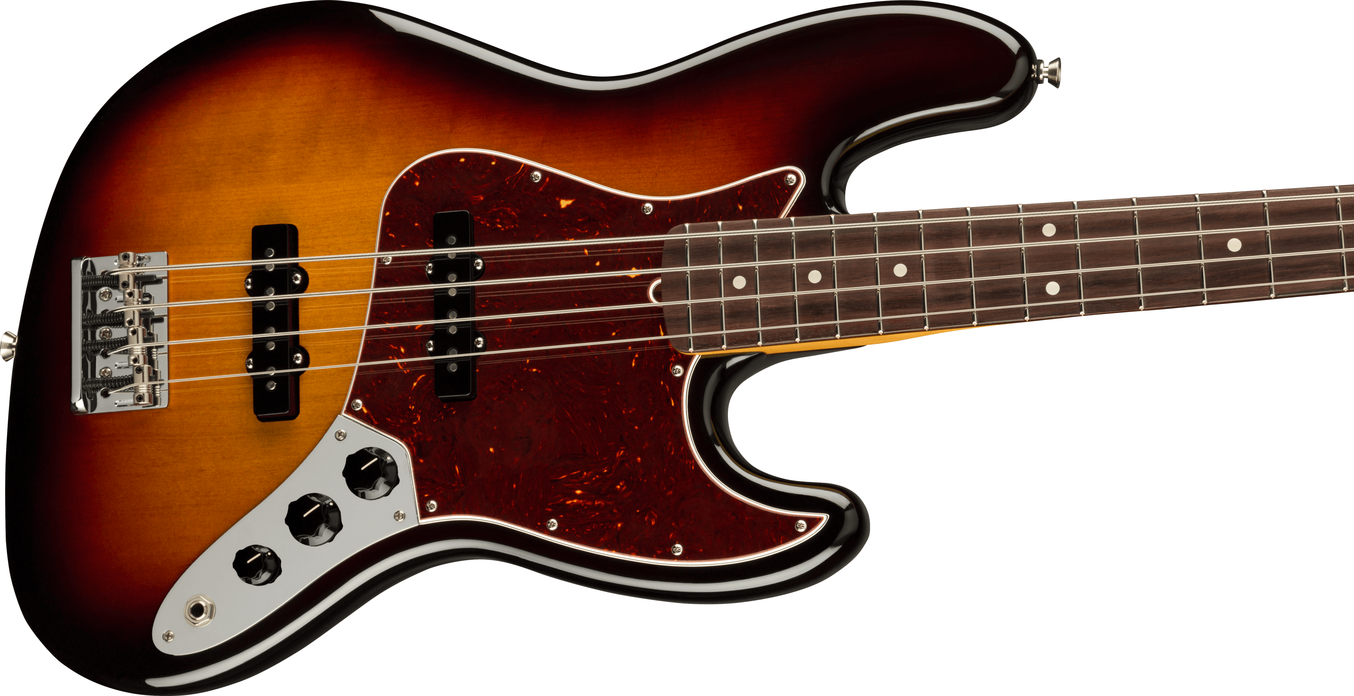 Fender American Professional II Jazz Bass®, Rosewood Fingerboard, 3-Color Sunburst
