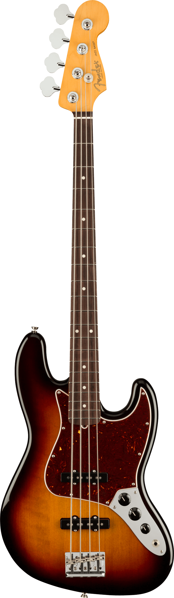 Fender American Professional II Jazz Bass®, Rosewood Fingerboard, 3-Color Sunburst