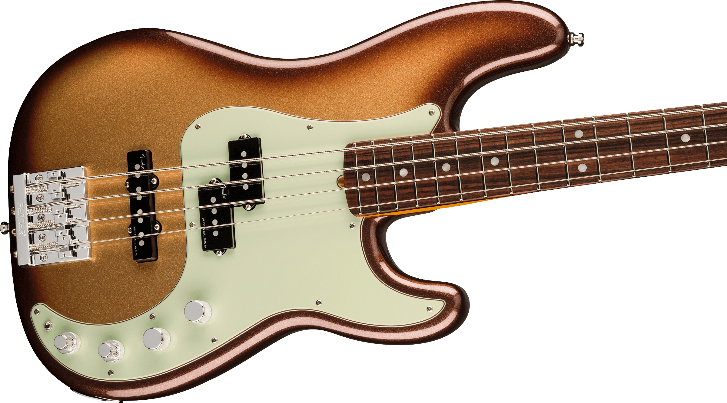 Fender American Ultra Precision Bass®, Rosewood Fingerboard, Mocha Burst
