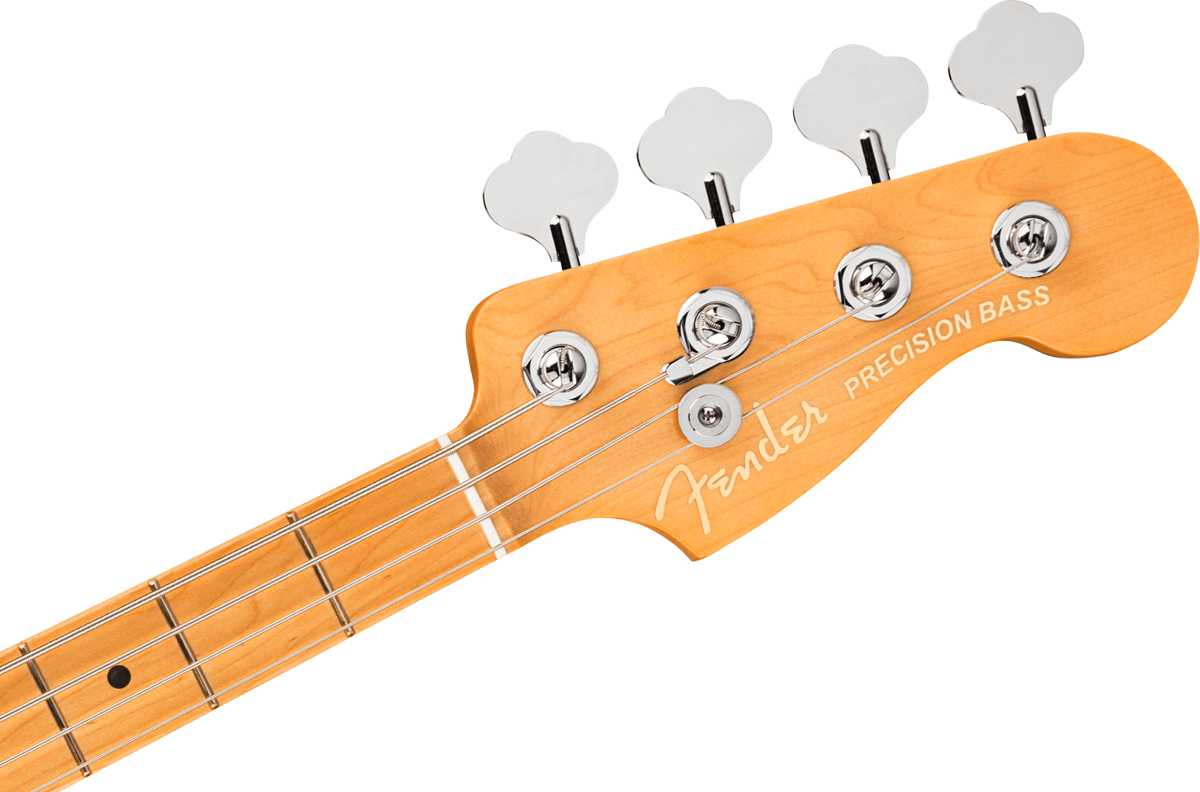 Fender American Ultra Precision Bass®, Maple Fingerboard (Arctic Pearl) - Electric Bass Guitar 低音電結他