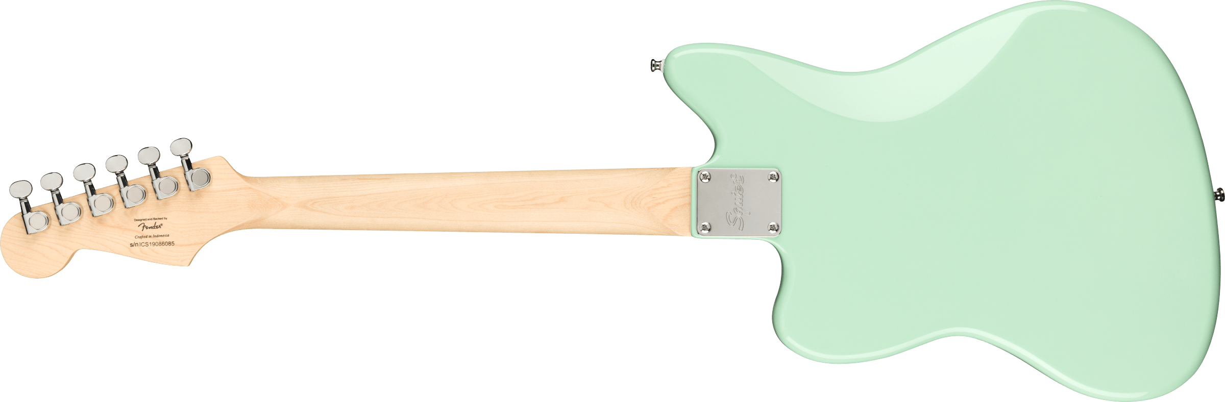 Squier Mini Jazzmaster® HH, Maple Fingerboard, Surf Green