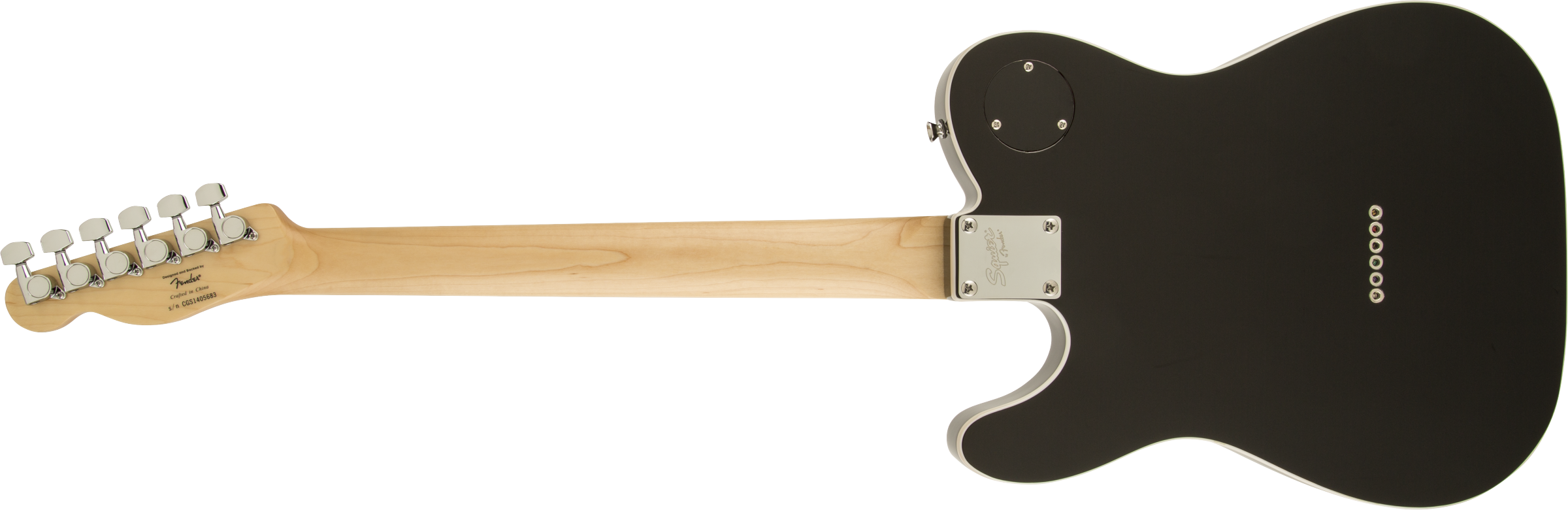 Fender Squier J5 HH Telecaster®, Laurel Fingerboard (Black) - Electric Guitar 電結他