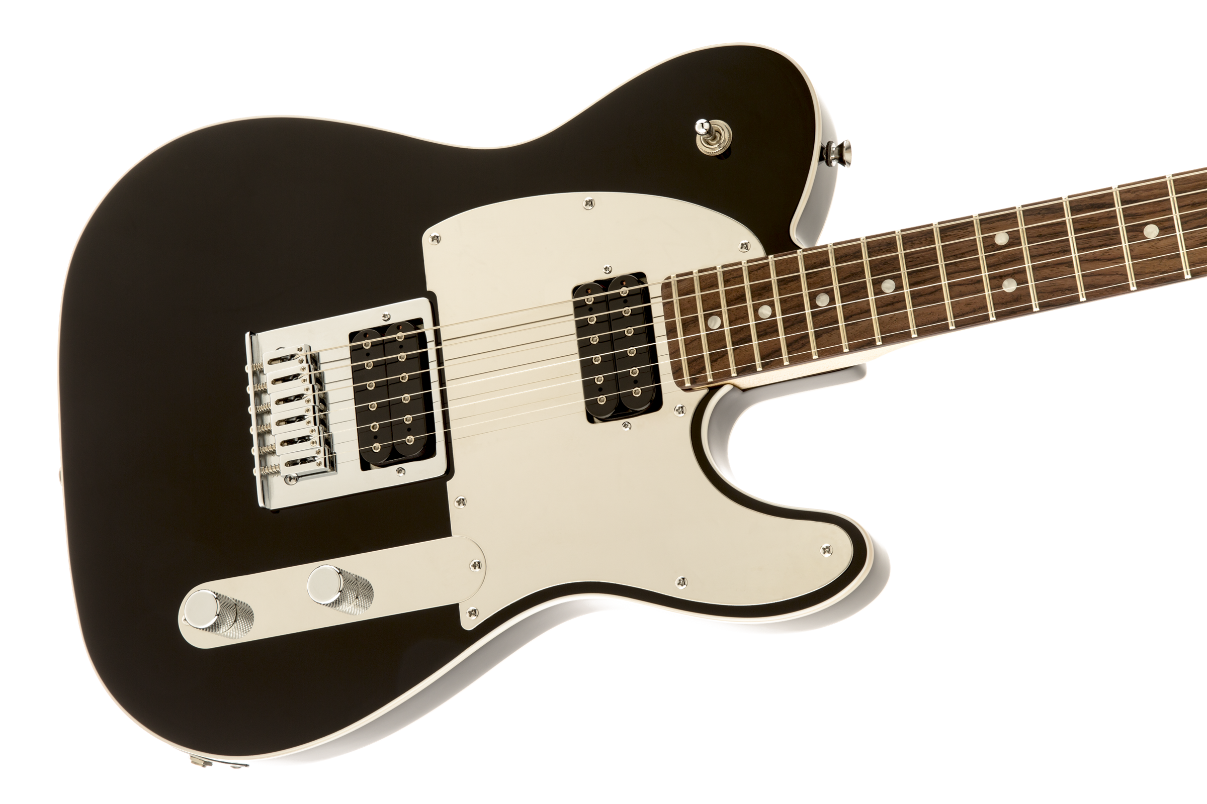 Fender Squier J5 HH Telecaster®, Laurel Fingerboard (Black) - Electric Guitar 電結他