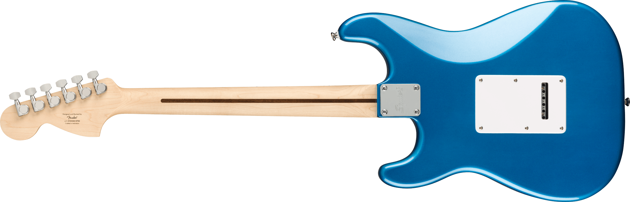 Squier Affinity Series™ Stratocaster® HSS Pack, Maple Fingerboard, Lake Placid Blue, Gig Bag, 15G - 230V UK