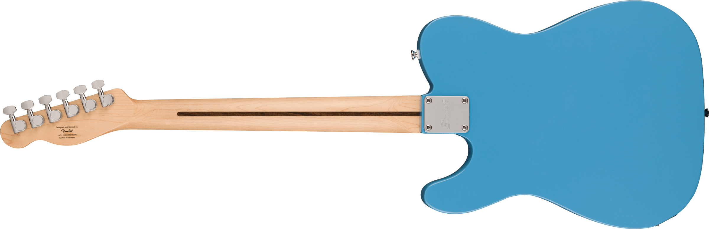 Squier Sonic™ Telecaster®, Laurel Fingerboard, White Pickguard, California Blue