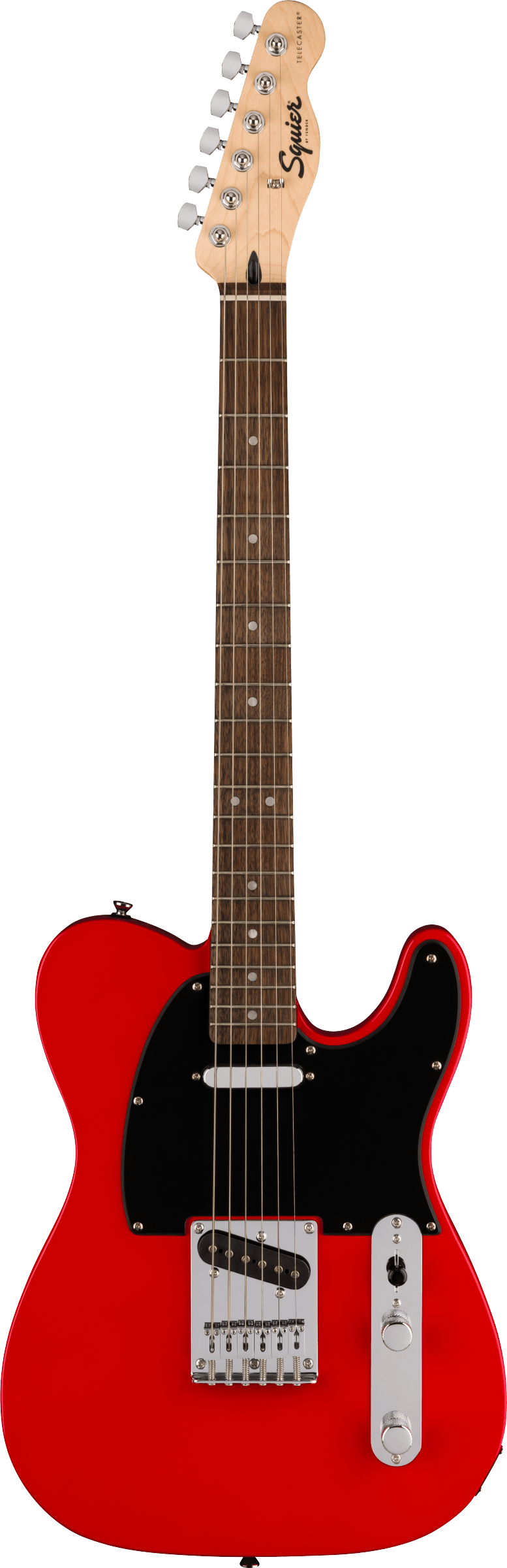 Squier Sonic™ Telecaster®, Laurel Fingerboard, Black Pickguard, Torino Red