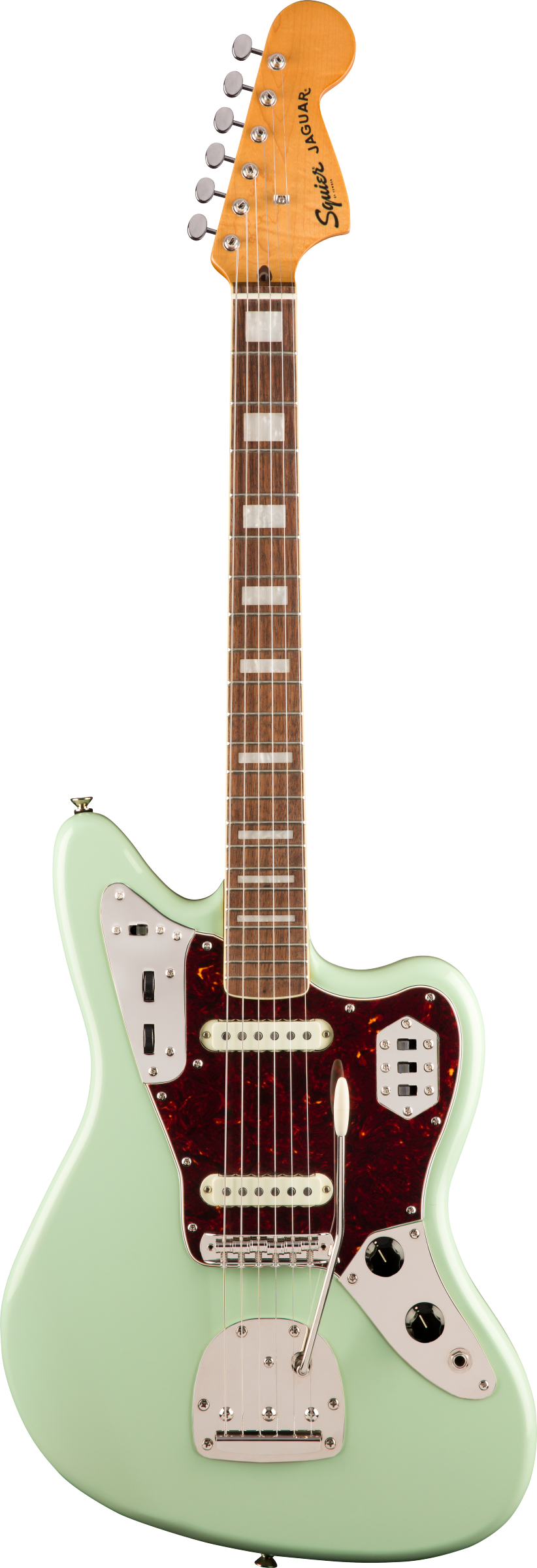 Squier Classic Vibe '70s Jaguar®, Laurel Fingerboard, Surf Green — Tom