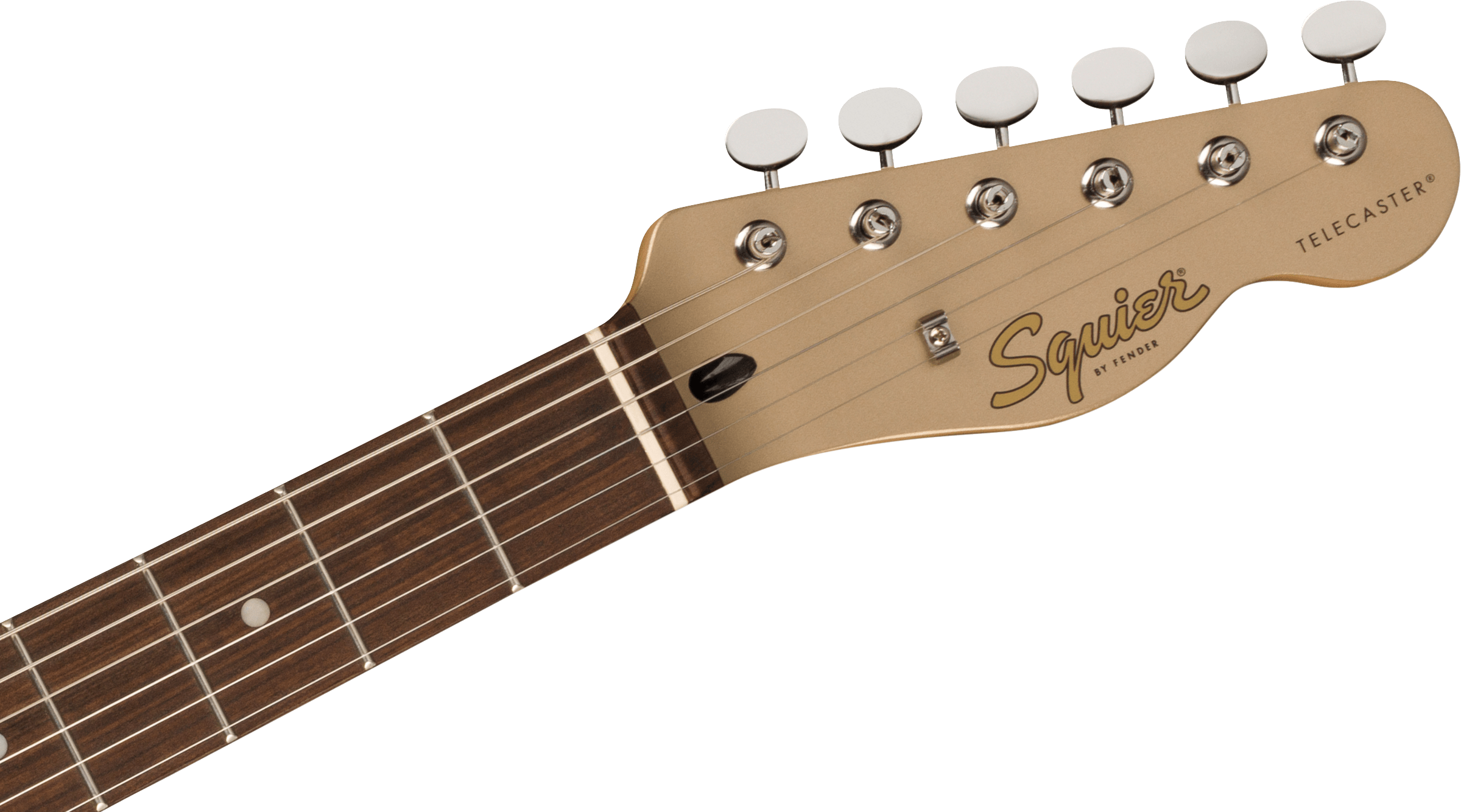 Squier  FSR Paranormal Cabronita Telecaster® Thinline, Laurel Fingerboard, Mint Pickguard, Matching Headstock, Shoreline Gold