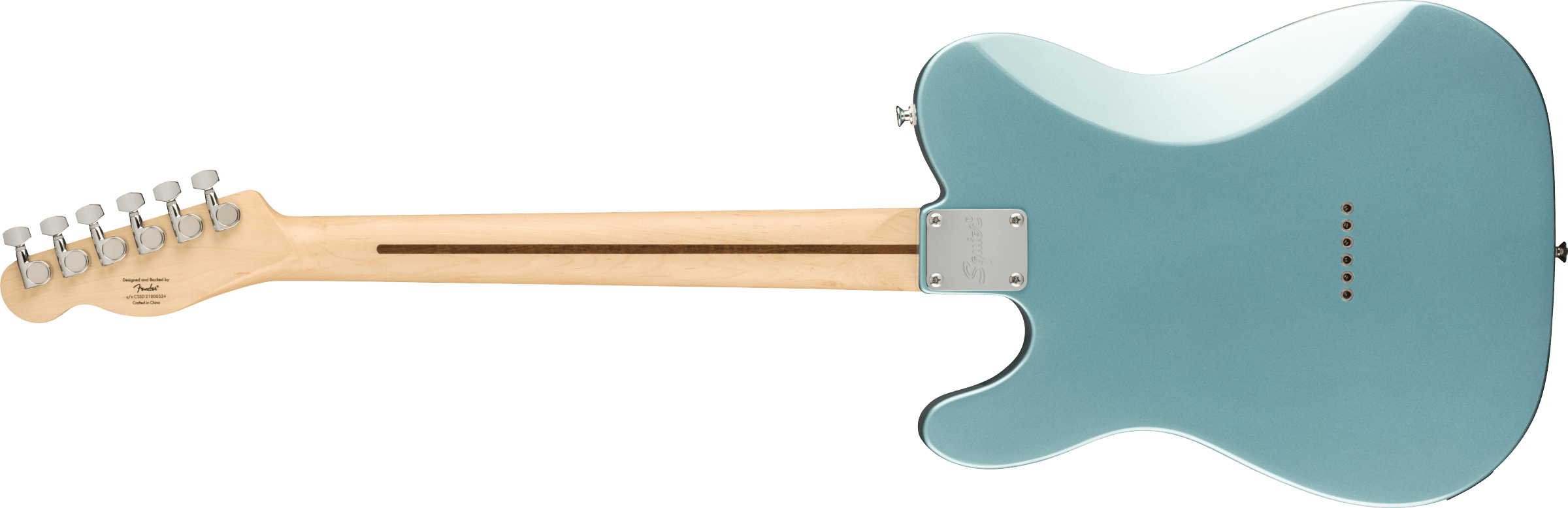 Squier FSR Affinity Series™ Telecaster®, Laurel Fingerboard, White Pickguard, Ice Blue Metallic