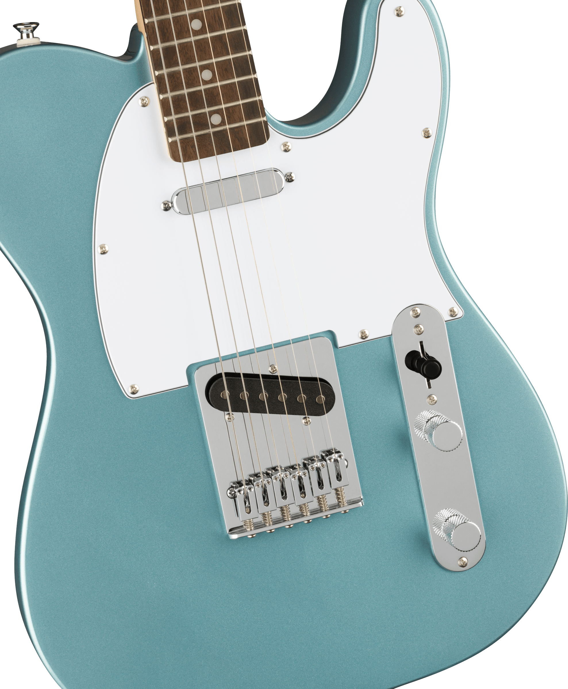Squier FSR Affinity Series™ Telecaster®, Laurel Fingerboard, White Pickguard, Ice Blue Metallic