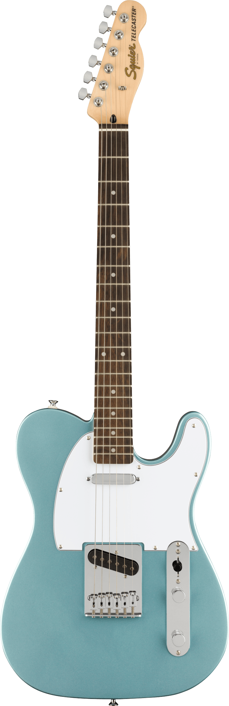 Squier FSR Affinity Series™ Telecaster®, Laurel Fingerboard, White Pickguard, Ice Blue Metallic