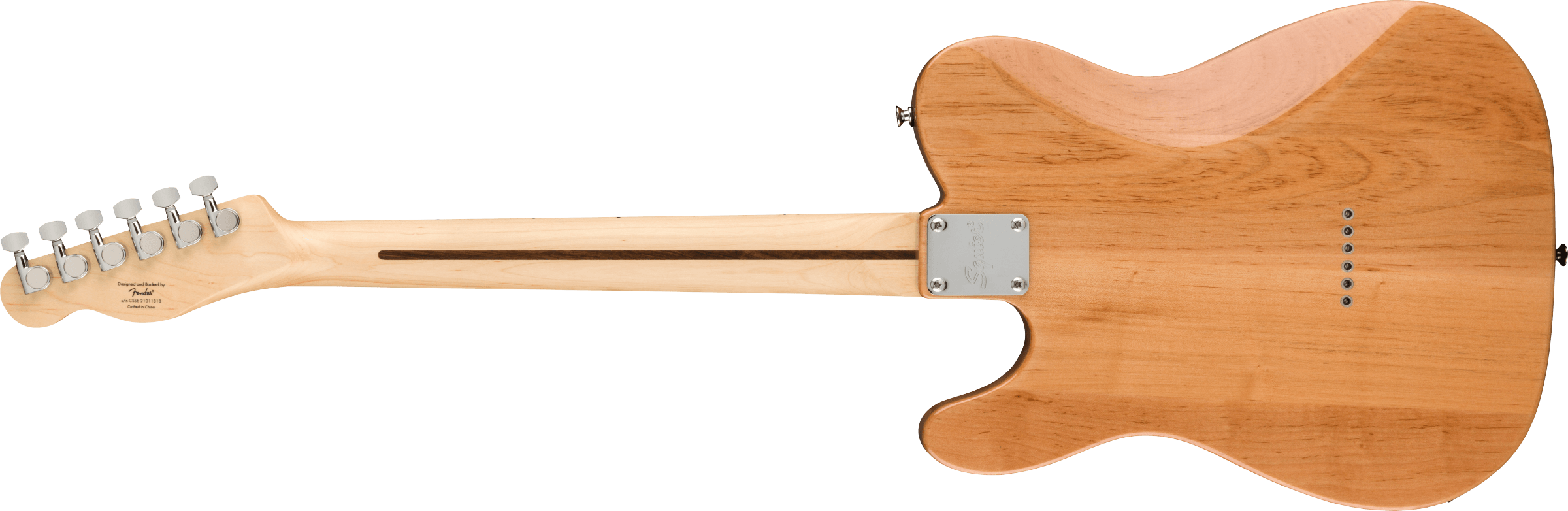 Squier FSR Affinity Series™ Telecaster®, Maple Fingerboard, Black Pickguard, Natural