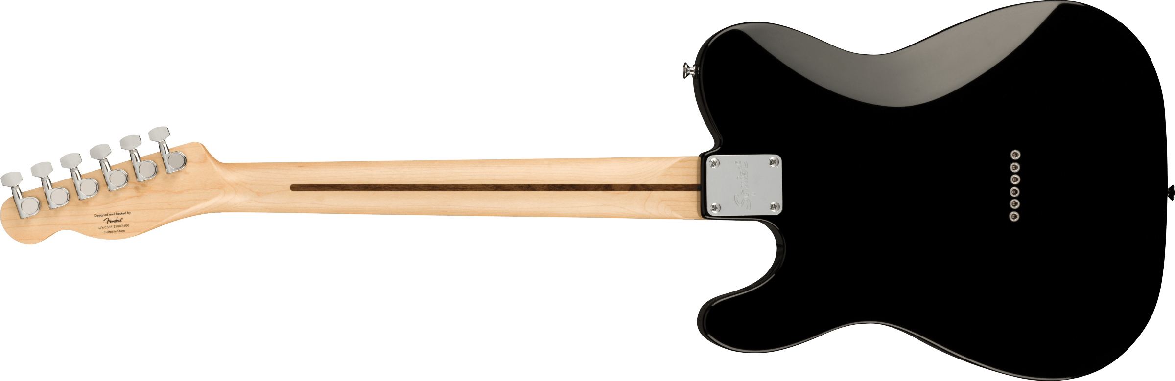 Squier FSR Affinity Series™ Telecaster®, Laurel Fingerboard, Tortoiseshell Pickguard, Black