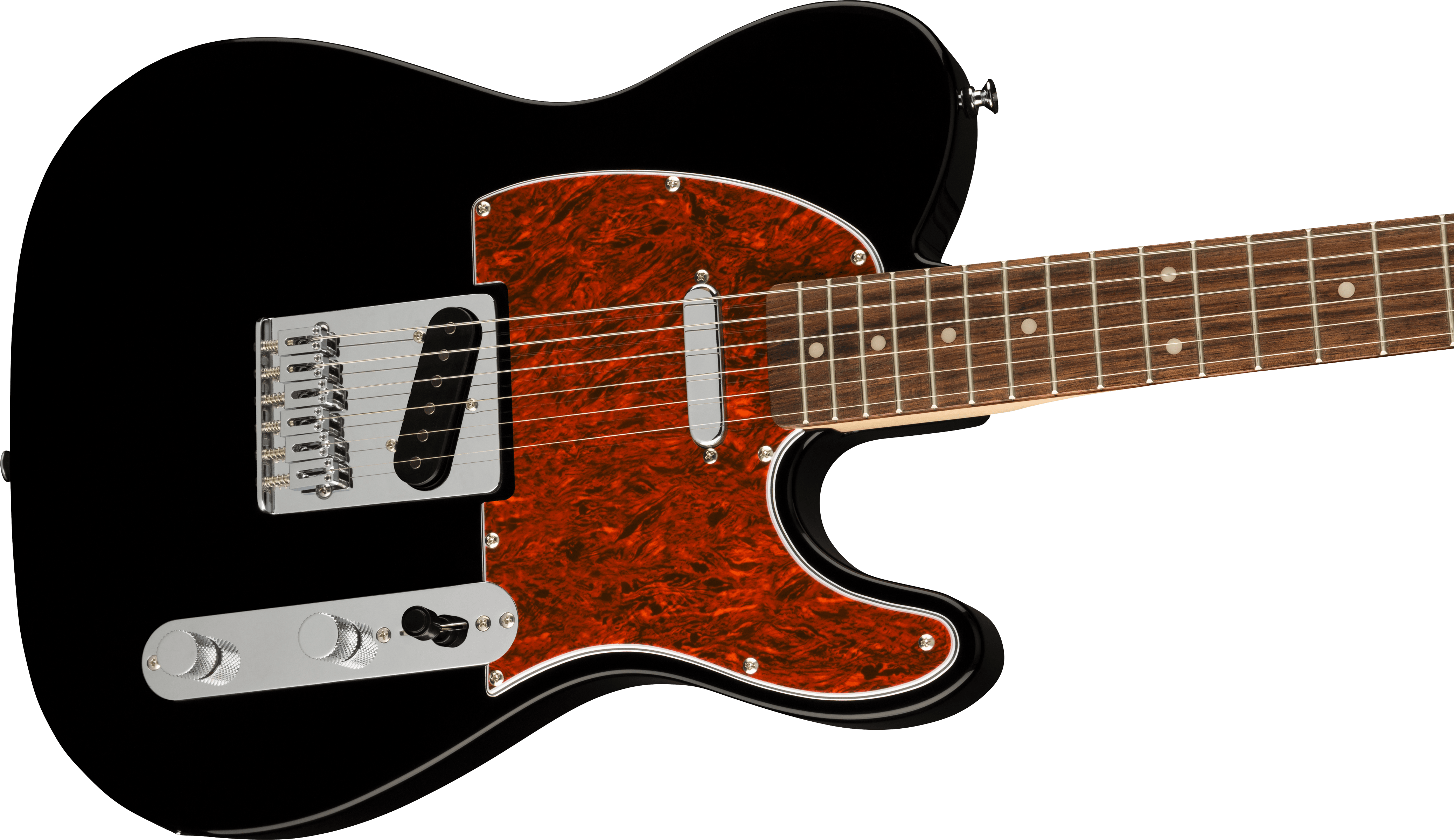 Squier FSR Affinity Series™ Telecaster®, Laurel Fingerboard, Tortoiseshell Pickguard, Black