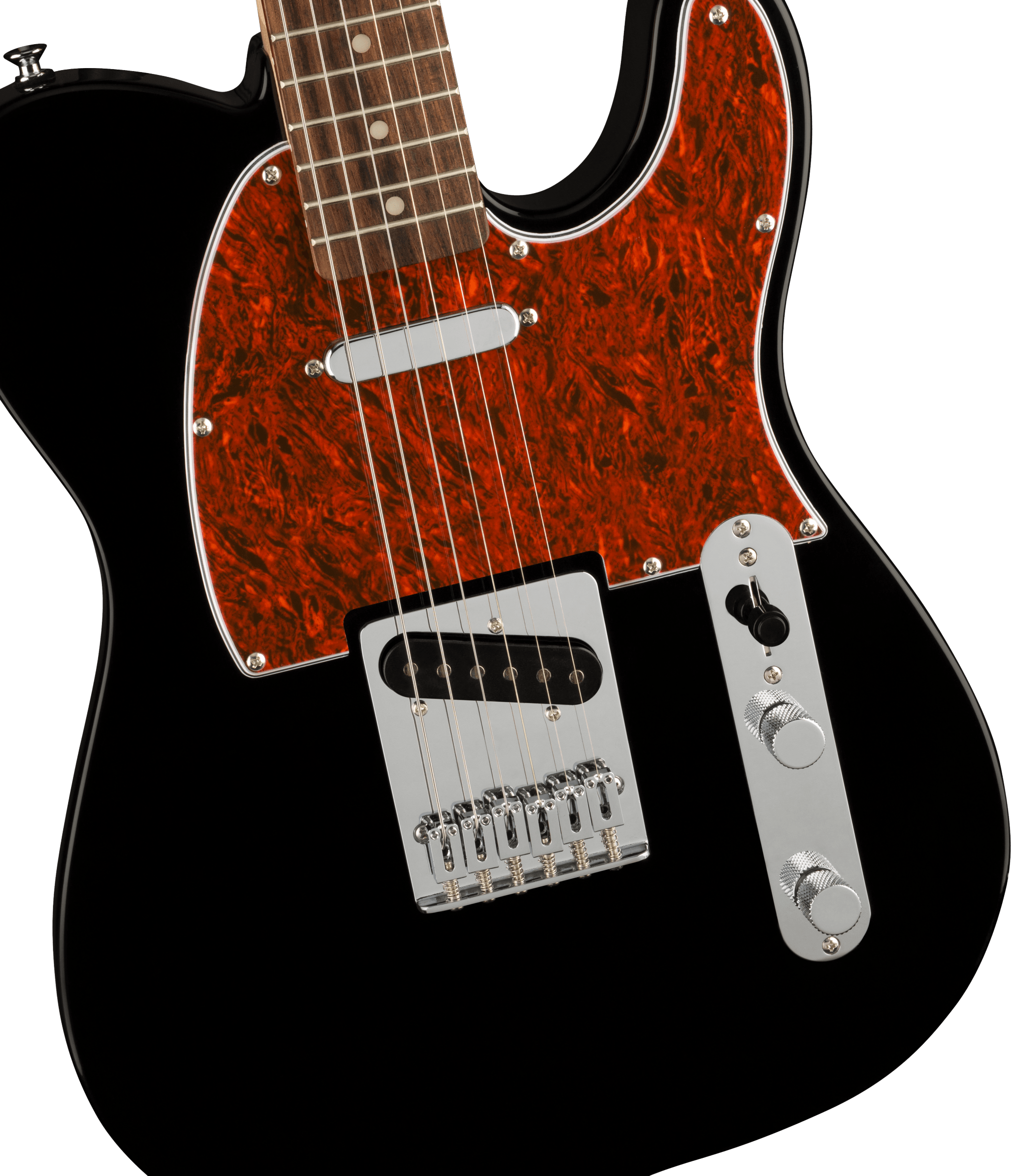Squier FSR Affinity Series™ Telecaster®, Laurel Fingerboard, Tortoiseshell Pickguard, Black