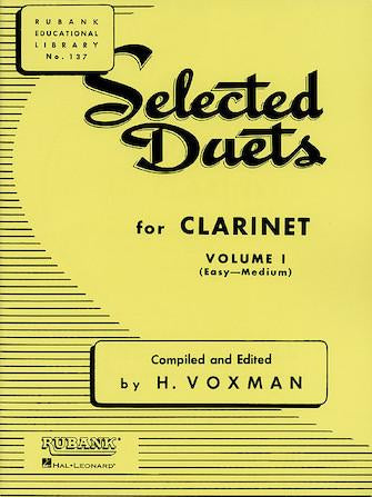 Selected-Duets-for-Clarinet-Volume-1-Easy-to-Medium