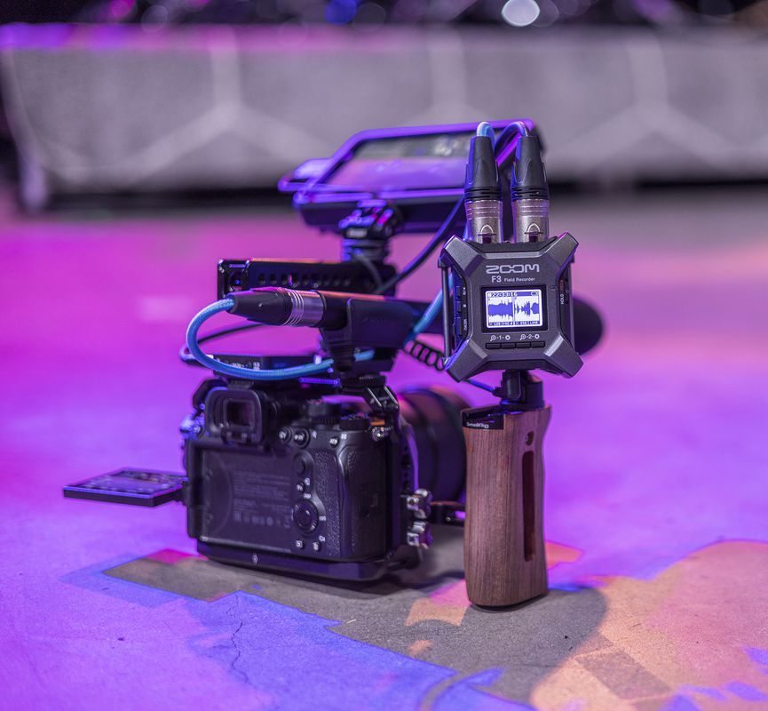Zoom F3 Field Recorder — Tom Lee Music