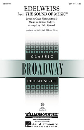 Edelweiss (from The Sound of Music) SSA — Tom Lee Music
