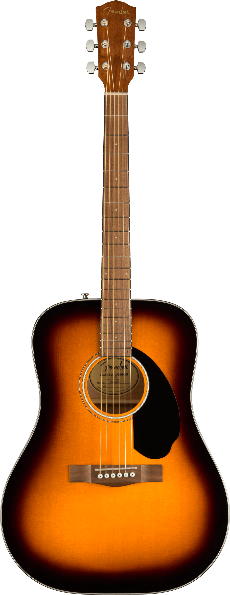 Fender FSR CD-60S Dreadnought, Walnut Fingerboard, Exotic Flame Maple (Limited Editions)