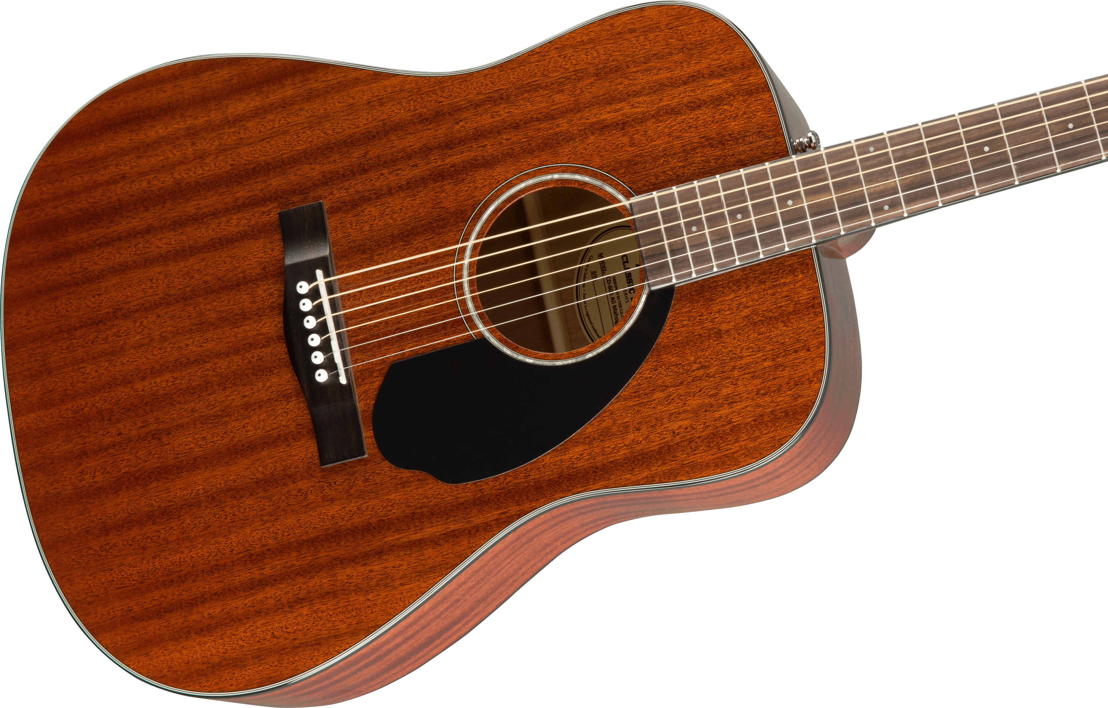 Fender FSR CD-60 Dreadnought V3, Walnut Fingerboard, All Mahogany (Limited Editions)