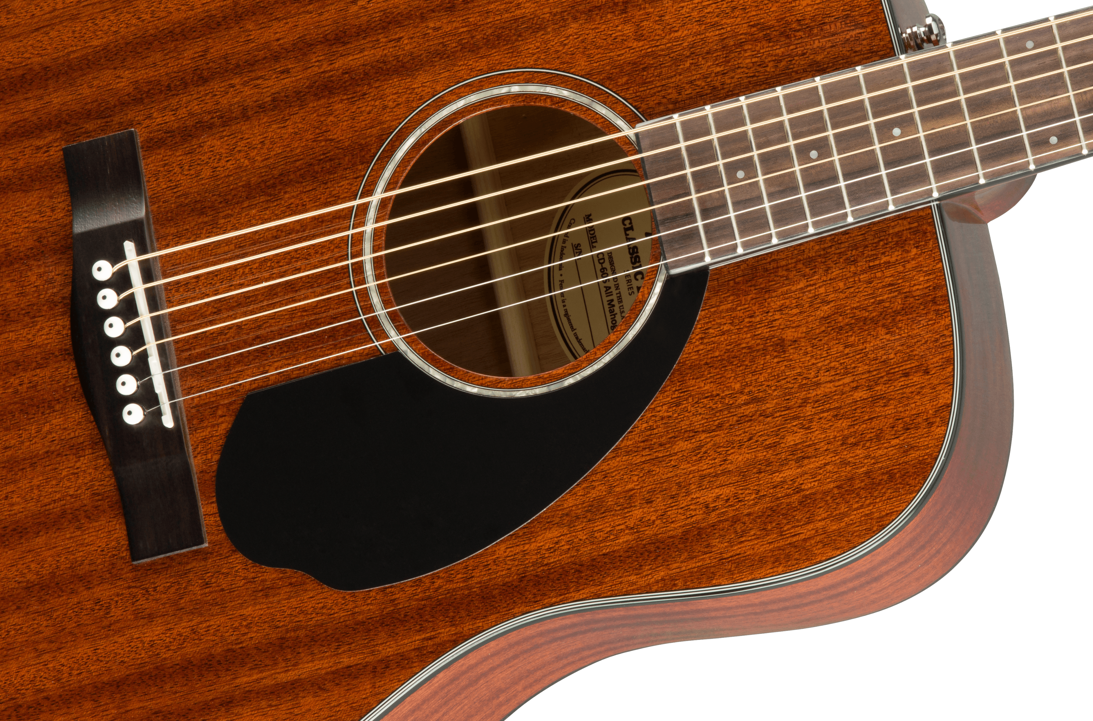 Fender FSR CD-60 Dreadnought V3, Walnut Fingerboard, All Mahogany