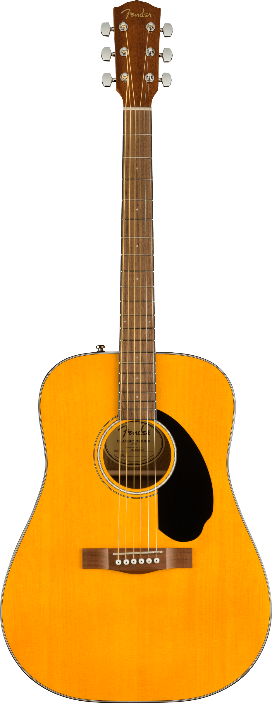 Fender Limited Edition CD-60S Exotic Dao Dreadnought, Walnut Fingerboard, Natural