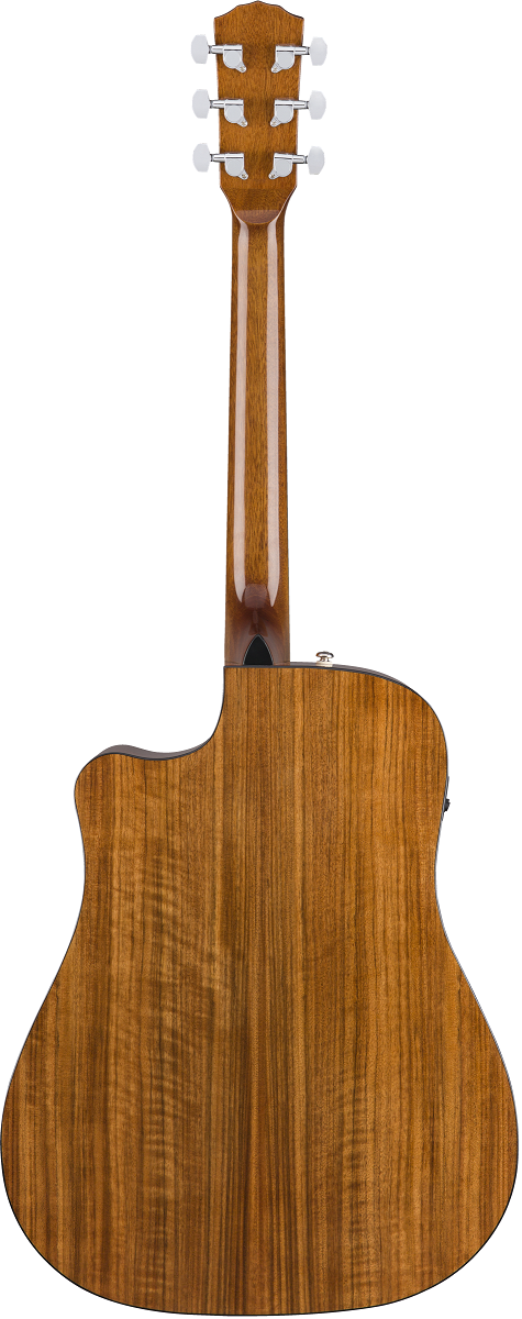 FENDER CD-140SCE DREADNOUGHT, WALNUT FINGERBOARD GUITAR (NATURAL) W/CASE - Acoustic Guitar 木結他