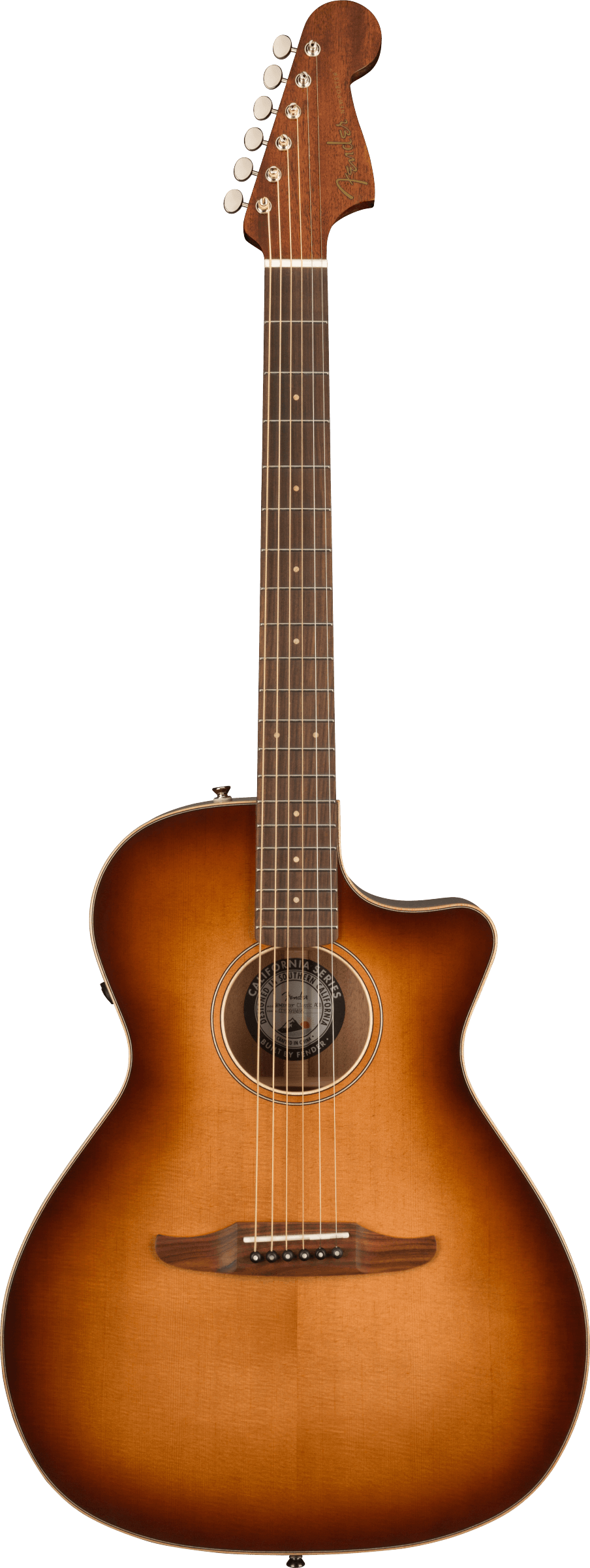 Fender NEWPORTER CLASSIC Electric Acoustic Guitar木結他