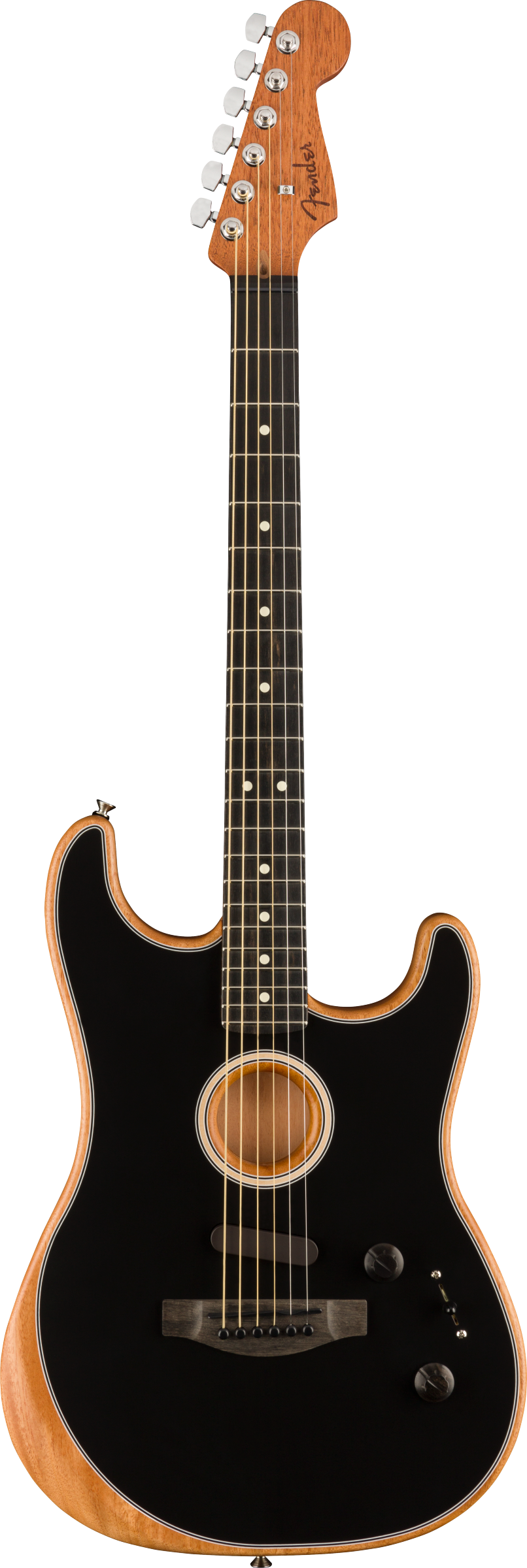 Fender American Acoustasonic® Strat®, Ebony Fingerboard — Tom Lee Fender American Acoustasonic® Strat®, Ebony Fingerboard — Tom Lee