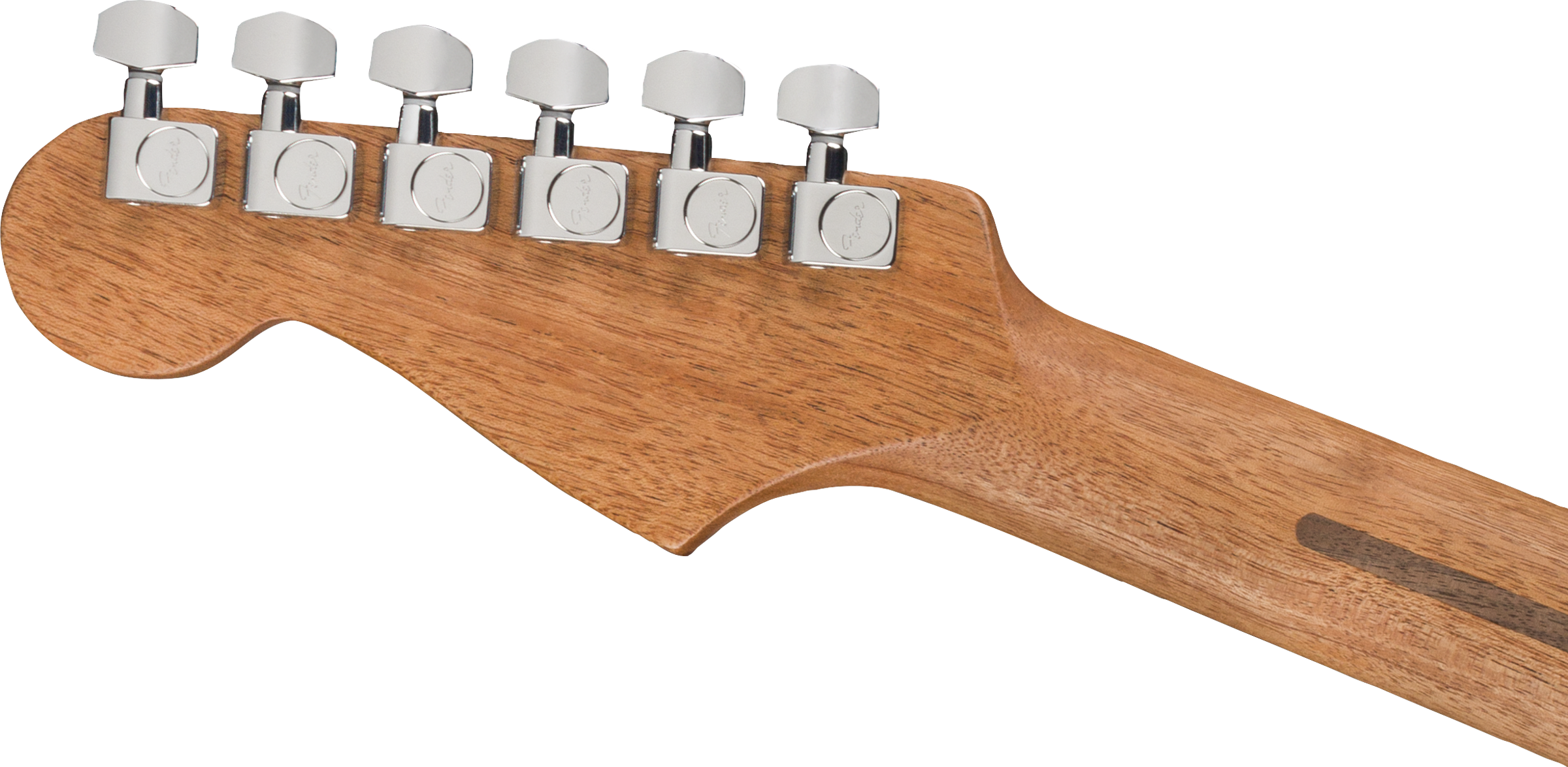Fender American Acoustasonic® Strat®, Ebony Fingerboard (Natural) - Electric Acoustic Guitar 電木結他