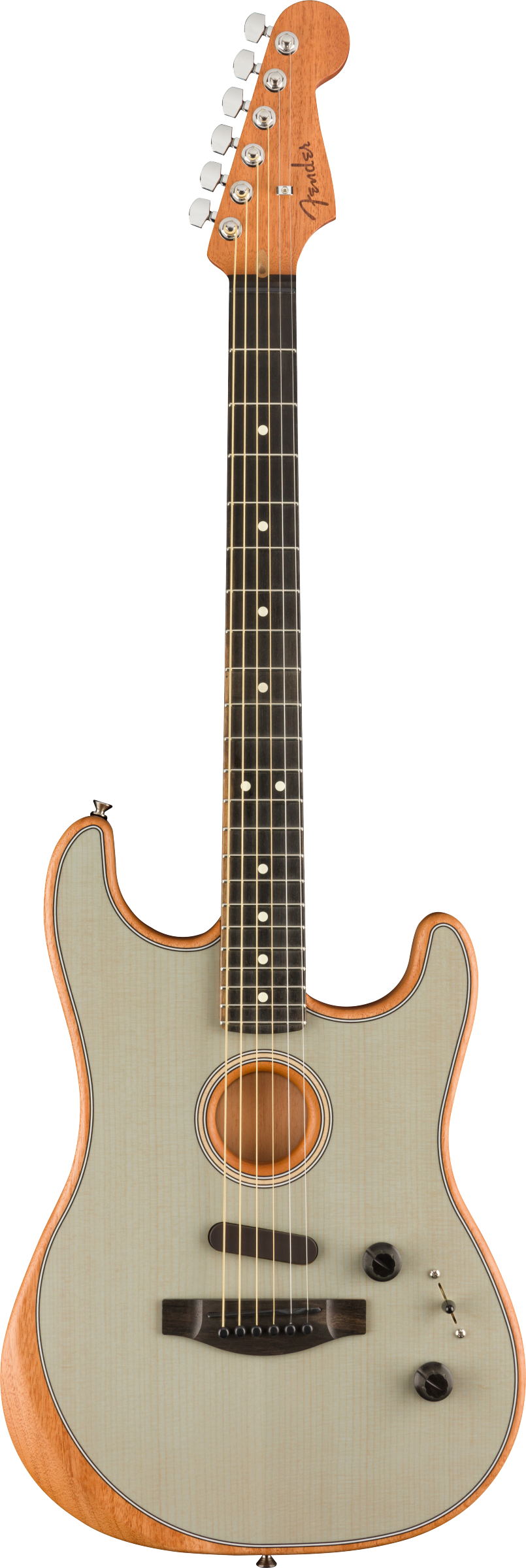 Fender American Acoustasonic® Strat®, Ebony Fingerboard