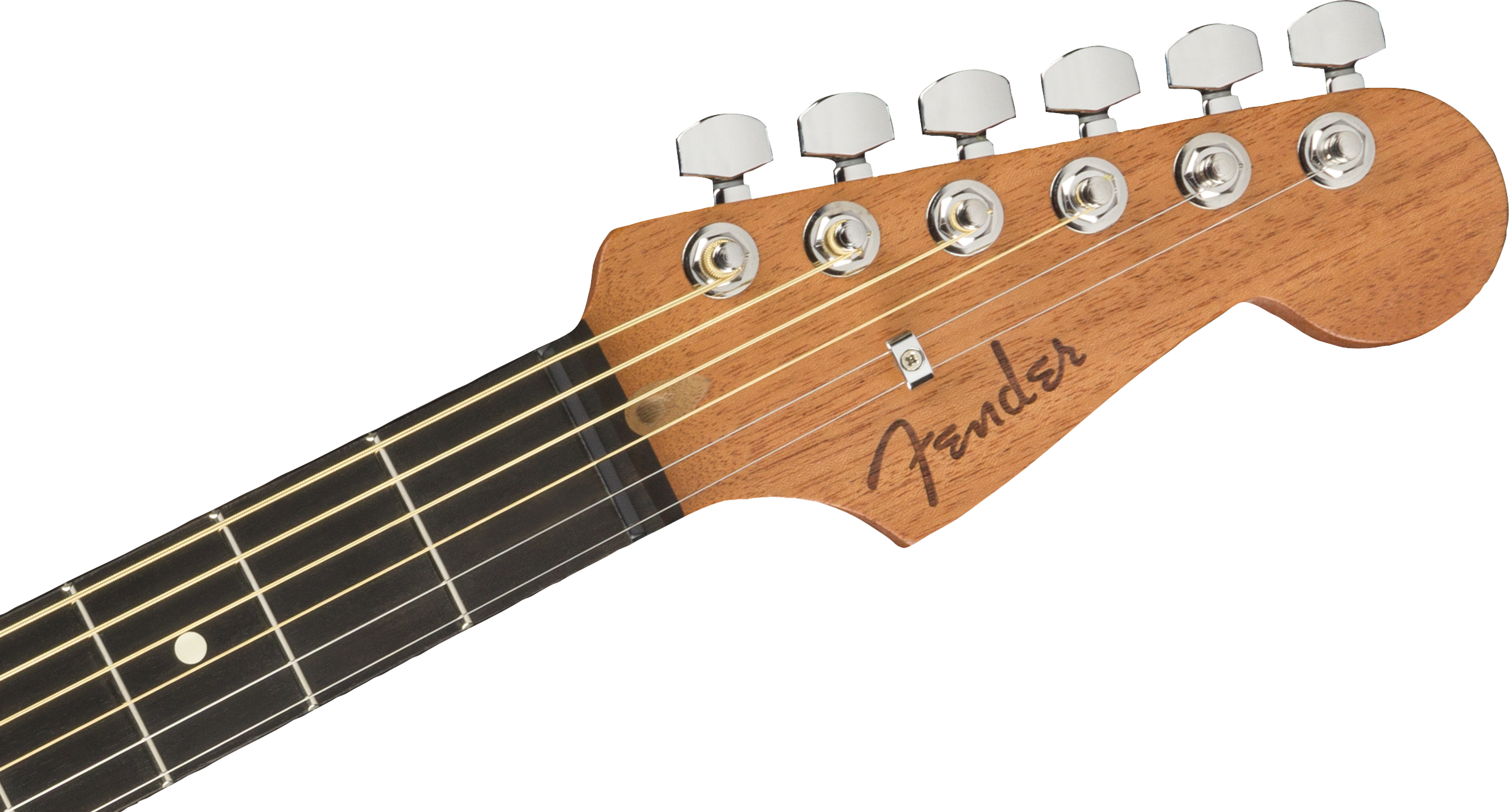 Fender American Acoustasonic® Strat®, Ebony Fingerboard (Transparent Sonic Blue) - Electric Acoustic Guitar 電木結他