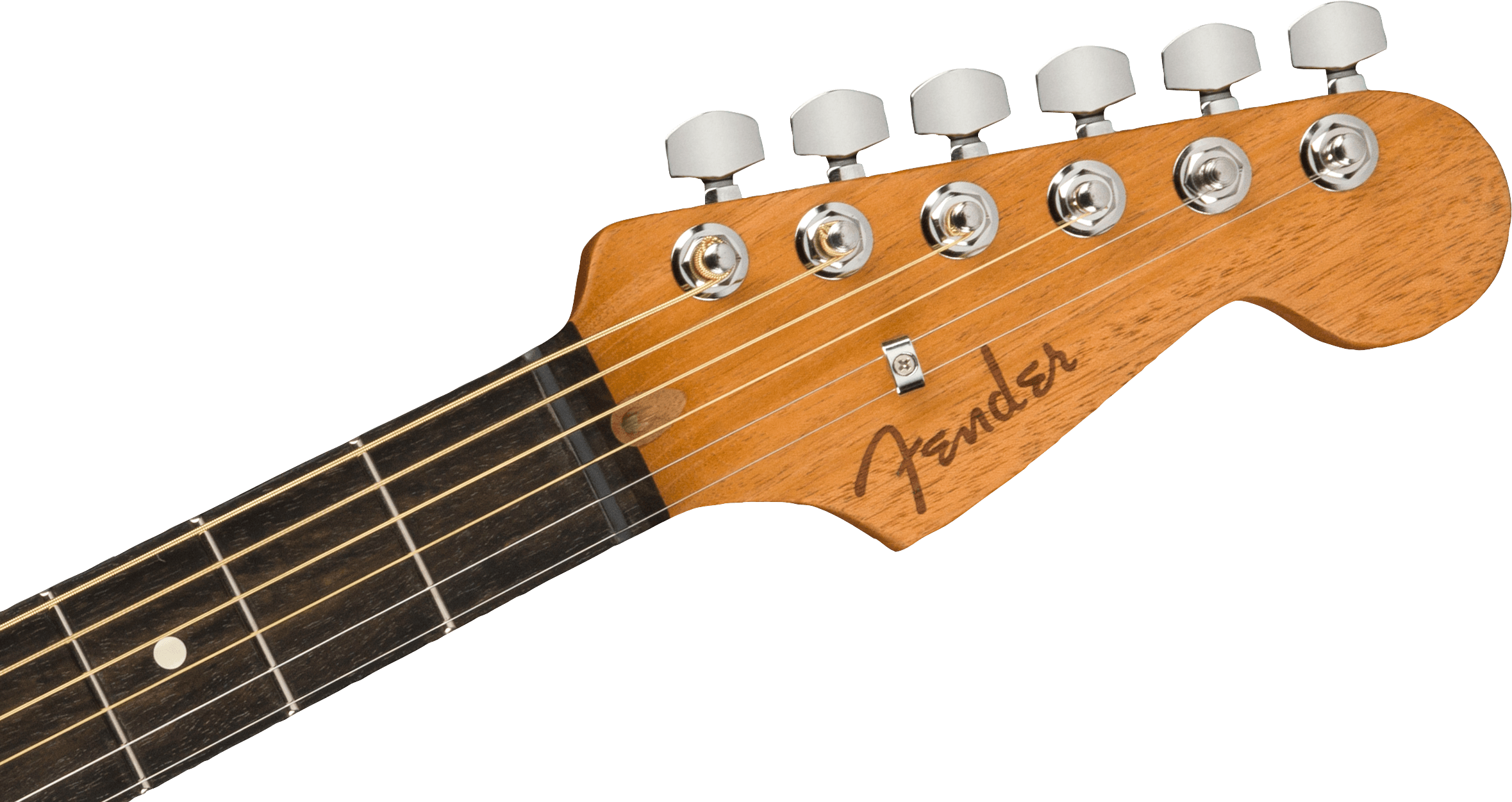 Fender American Acoustasonic® Jazzmaster®, Arctic White, Ebony Fingerboard