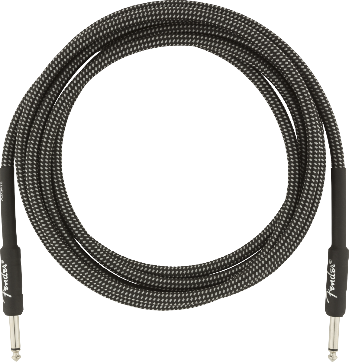 FENDER Professional Series Instrument Cables, 10', Gray Tweed (0990820062)