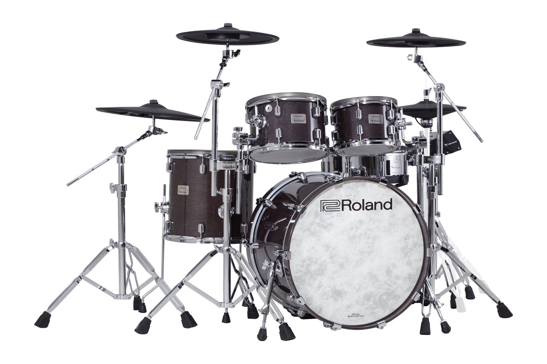 [*3年保養行貨] ROLAND VAD-706 V-Drums Acoustic Design Electronic Drum Set 電子鼓 (Available in various finishes)