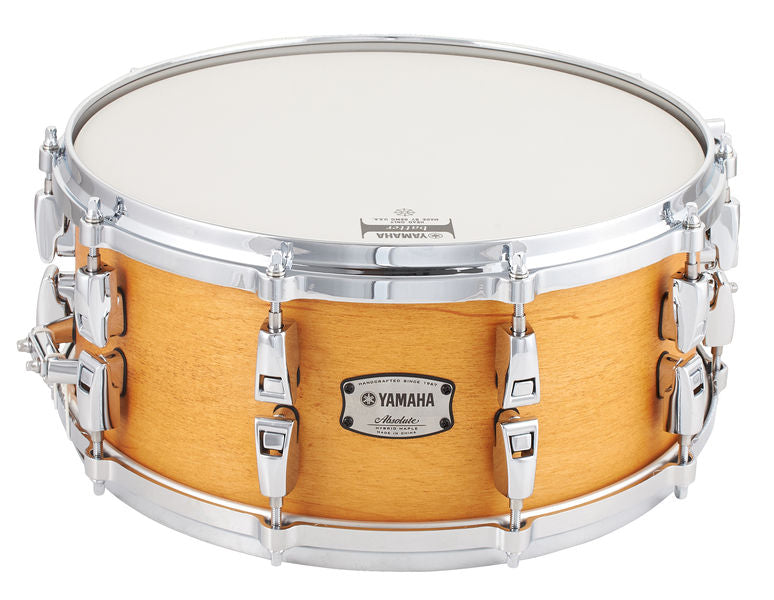 YAMAHA 6" x 14" Absolute Hybrid Maple Snare Drum (Available in 10 colors)