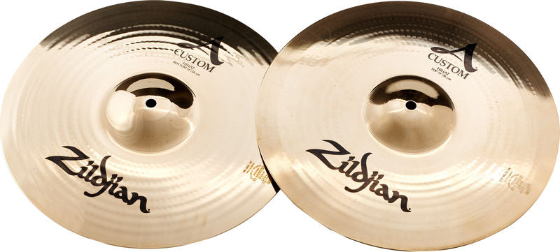 ZILDJIAN 14" A Custom Hi Hats - Pair