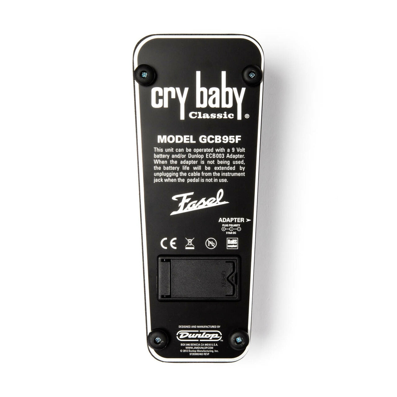 Dunlop Cry Baby® Classic Wah (GCB95F)
